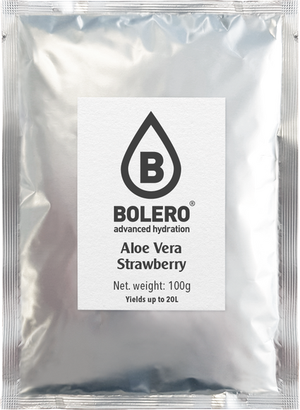 Bolero® Bolero® Aloe Vera Aardbei | 20 liter (1 x 100g)
