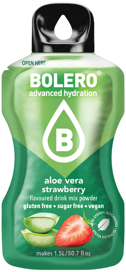 Bolero® Bolero® Aloe Vera Aardbei | 9g | 1,5L