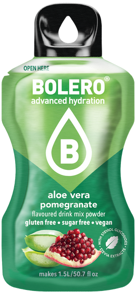 Bolero® Bolero® Aloe Vera Granaatappel | 9g | 1,5L