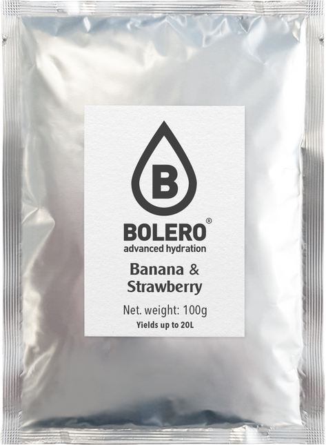 Bolero® Bolero® Banaan & Aardbei | 20 liter (1 x 100g)