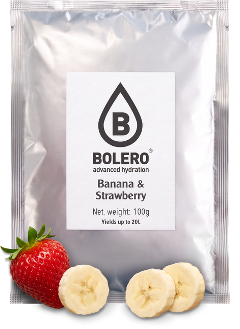 Bolero® Bolero® Banaan & Aardbei | 20 liter (1 x 100g)