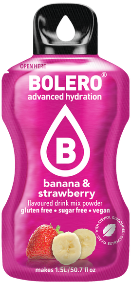 Bolero® Bolero® Banaan & Aardbei | 9g | 1,5L