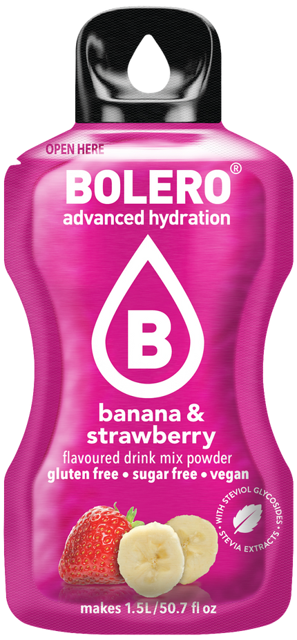 Bolero® Bolero® Banaan & Aardbei | 9g | 1,5L