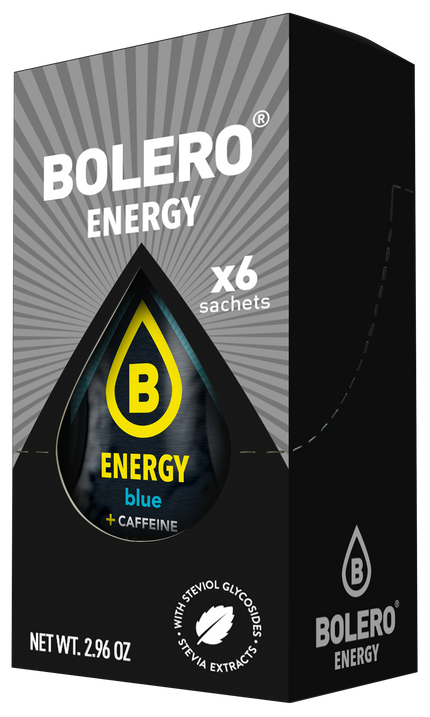 Bolero® Bolero® ENERGY Blue 500ml (6 x 14g)