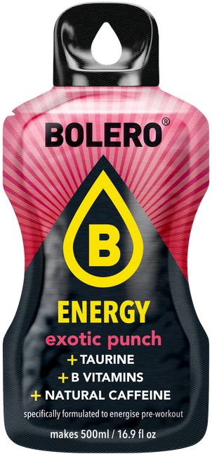 Bolero® Bolero® ENERGY Exotic Punch 500ml (6 x 14g)
