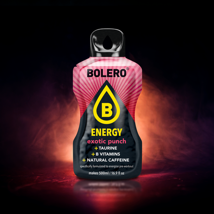 Bolero® Bolero® ENERGY Exotic Punch 500ml (6 x 14g)