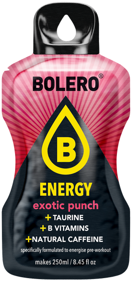 Bolero® Bolero® ENERGY Exotic Punch | 7g | 250ml