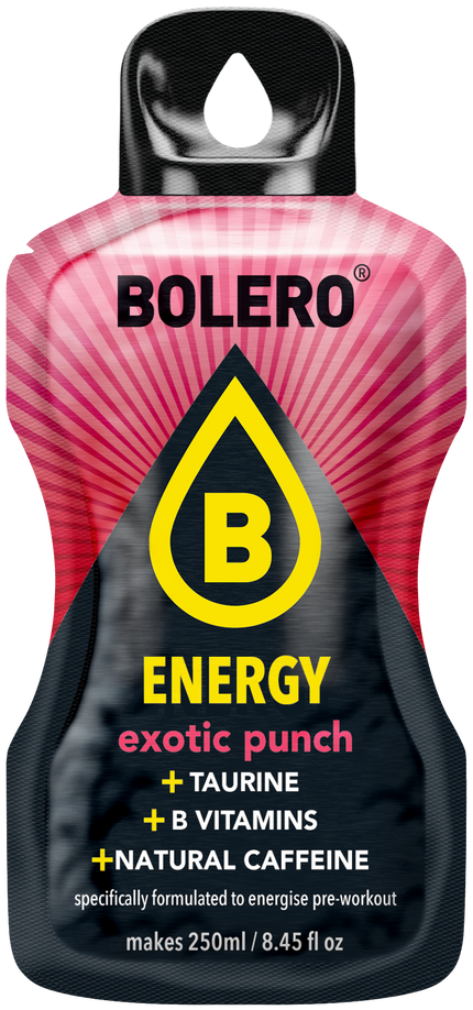 Bolero® Bolero® ENERGY Exotic Punch | 7g | 250ml