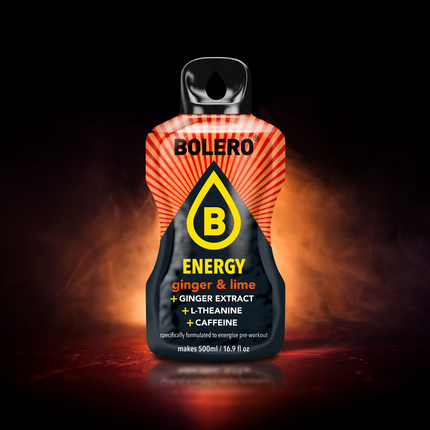 Bolero® Bolero® ENERGY Ginger & Lime 500ml (6 x 14g)