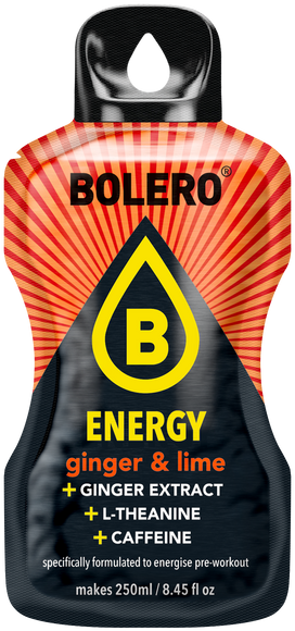 Bolero® Bolero® ENERGY Ginger & Lime | 7g | 250ml