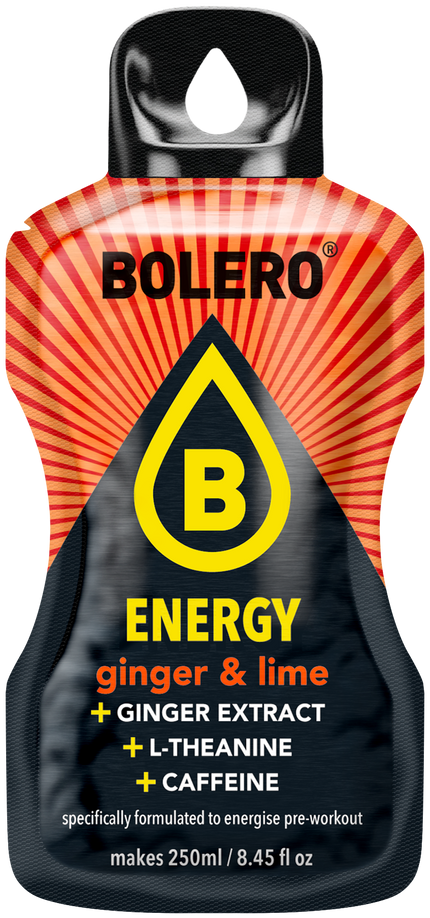 Bolero® Bolero® ENERGY Ginger & Lime | 7g | 250ml