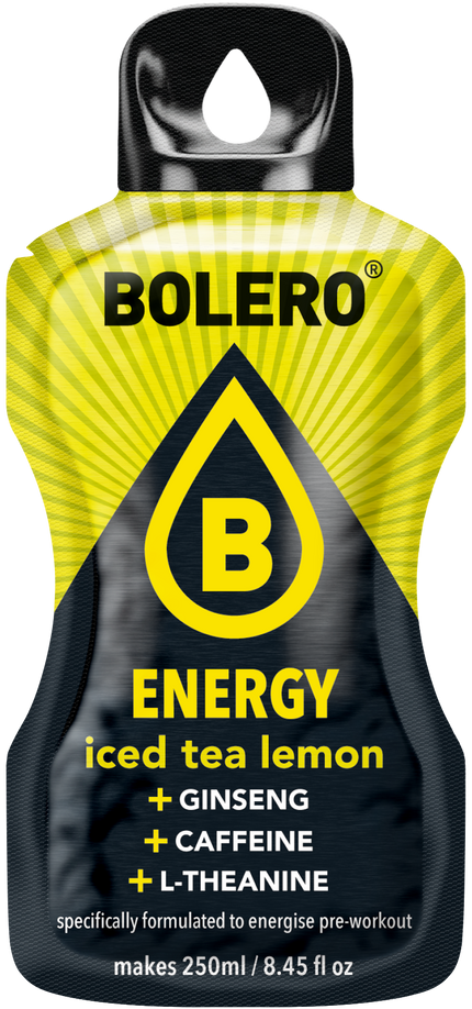 Bolero® Bolero® ENERGY Iced tea Lemon | 7g | 250ml