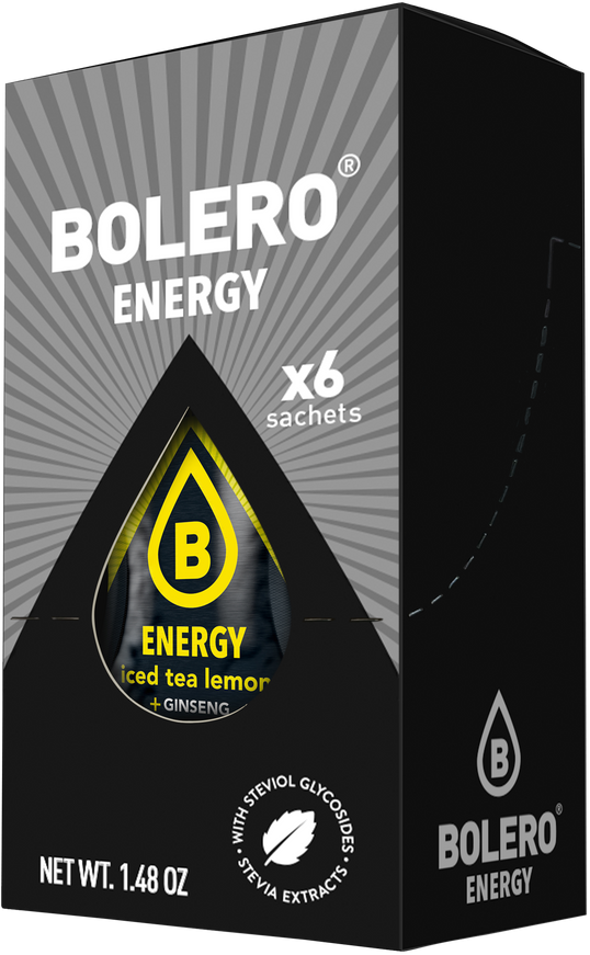 Bolero® Bolero® ENERGY Iced tea Lemon | 7g | 250ml