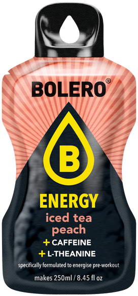 Bolero® Bolero® ENERGY Iced tea Peach | 7g | 250ml