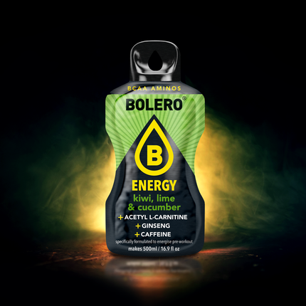 Bolero® Bolero® ENERGY Kiwi, Lime & Cucumber 500ml (6 x 14g)