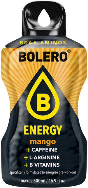 Bolero® Bolero® ENERGY Mango 500ml (6 x 14g)