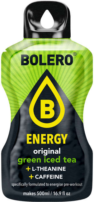 Bolero® Bolero® ENERGY Original Green Iced tea 500ml (6 x 14g)
