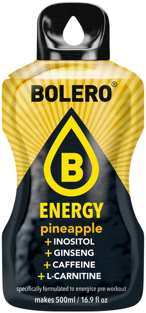 Bolero® Bolero® ENERGY Pineapple 500ml (6 x 14g)