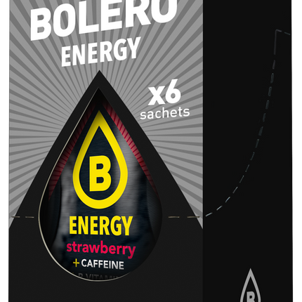 Bolero® Bolero® ENERGY Strawberry 500ml (6 x 14g)