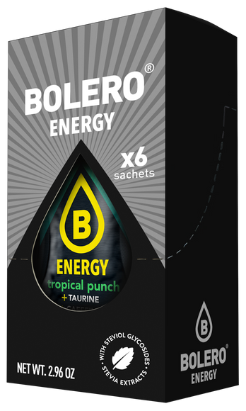 Bolero® Bolero® ENERGY Tropical Punch 500ml (6 x 14g)
