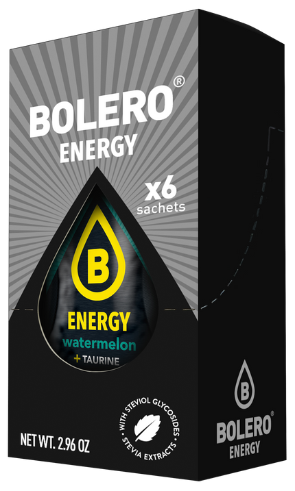 Bolero® Bolero® ENERGY Watermelon 500ml (6 x 14g)