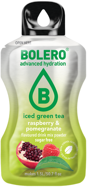 Bolero® Bolero® ICED GREEN TEA Raspberry & Pomegranate | 8g | 1,5L