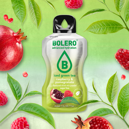 Bolero® Bolero® ICED GREEN TEA Raspberry & Pomegranate | 8g | 1,5L