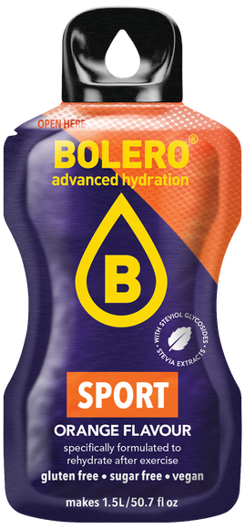 Bolero® Bolero® SPORT Sinaasappel | 9g | 1,5L