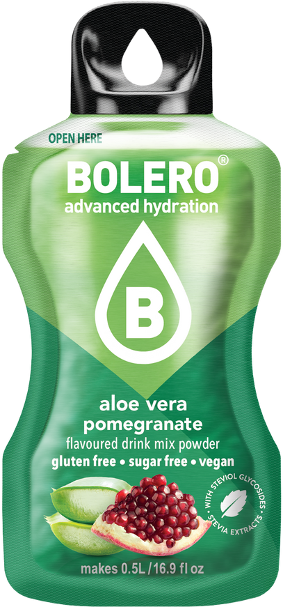 Bolero® Bolero® STICKS - Aloe Vera Granaatappel (12 x 3g)