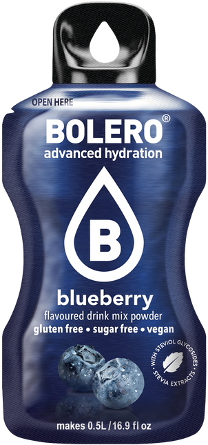 Bolero® Bolero® STICKS - Blauwe bes (12 x 3g)