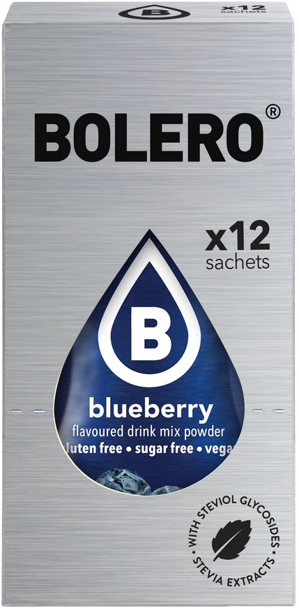 Bolero® Bolero® STICKS - Blauwe bes (12 x 3g)