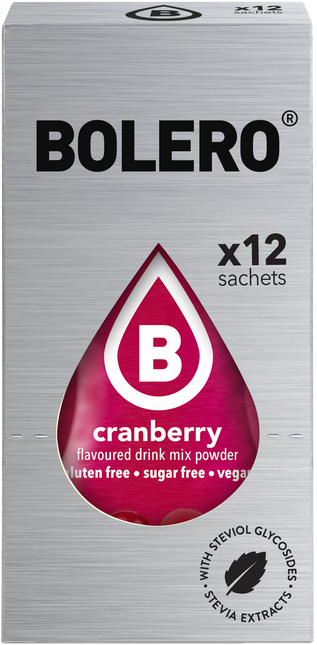 Bolero® Bolero® STICKS - Cranberry (12 x 3g)