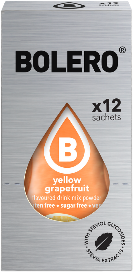 Bolero® Bolero® STICKS - Gele Grapefruit (12 x 3g)