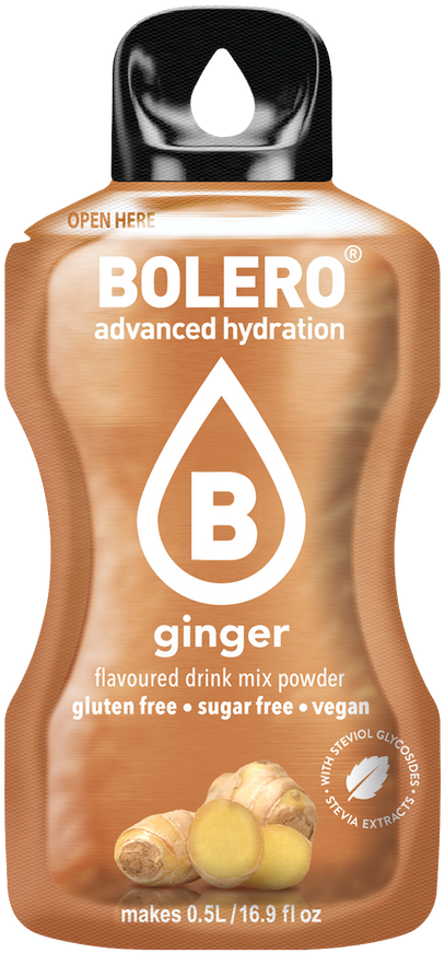 Bolero® Bolero® STICKS - Gember (12 x 3g)