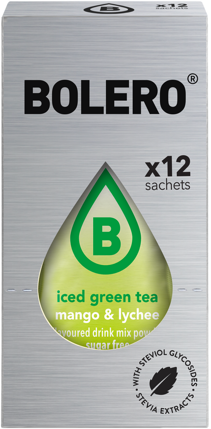 Bolero® Bolero® STICKS ICED GREEN TEA Mango & Lychee (12 x 3g)