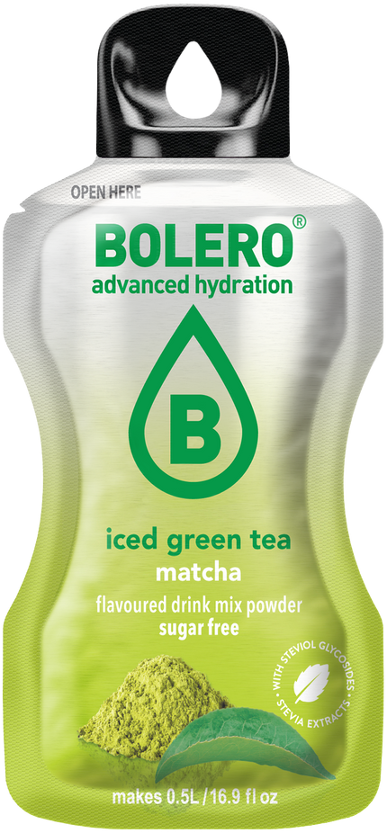 Bolero® Bolero® STICKS ICED GREEN TEA Matcha (12 x 3g)