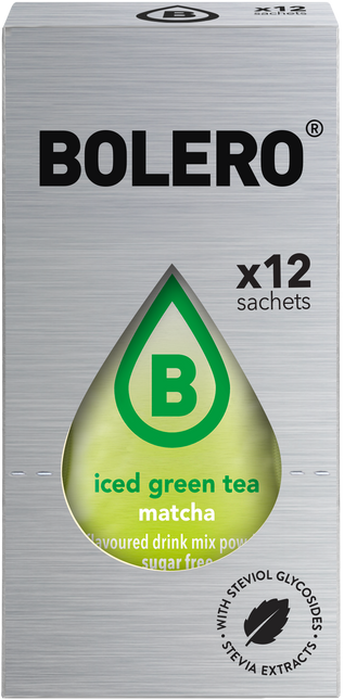 Bolero® Bolero® STICKS ICED GREEN TEA Matcha (12 x 3g)