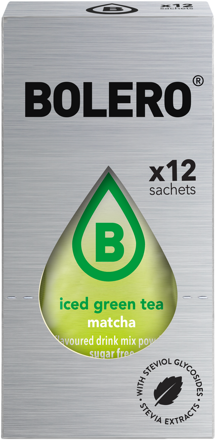 Bolero® Bolero® STICKS ICED GREEN TEA Matcha (12 x 3g)