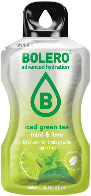Bolero® Bolero® STICKS ICED GREEN TEA Mint & Lime (12 x 3g)