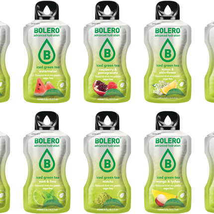 Bolero® Bolero® STICKS | ICED GREEN TEA | MIX PACK (24x 3g)