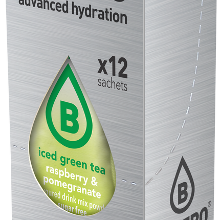 Bolero® Bolero® STICKS ICED GREEN TEA Raspberry & Pomegranate (12 x 3g)