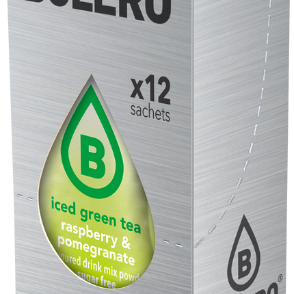 Bolero® Bolero® STICKS ICED GREEN TEA Raspberry & Pomegranate (12 x 3g)