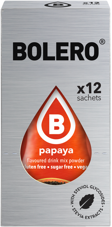 Bolero® Bolero® STICKS - Papaja (12 x 3g)
