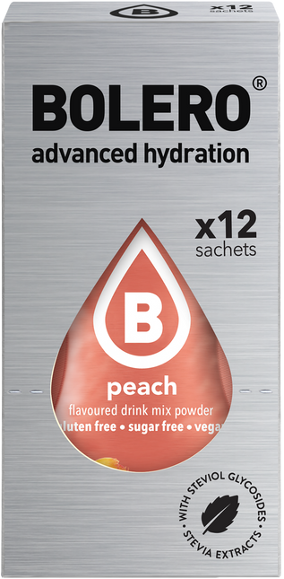 Bolero® Bolero® STICKS - Peach (12 x 3g)