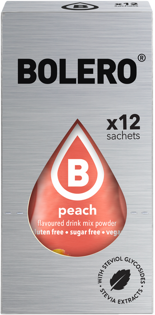 Bolero® Bolero® STICKS - Perzik (12 x 3g)