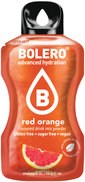 Bolero® Bolero® STICKS - Red Orange (12 x 3g)
