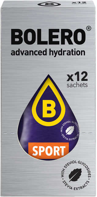 Bolero® Bolero® STICKS - SPORT Orange (12 x 3g)