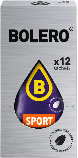 Bolero® Bolero® STICKS - SPORT Orange (12 x 3g)