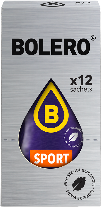 Bolero® Bolero® STICKS - SPORT Orange (12 x 3g)
