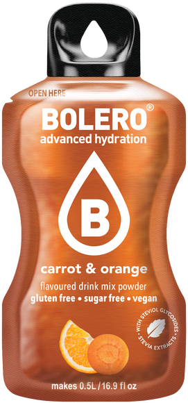 Bolero® Bolero® STICKS - Wortel & Sinaasappel (12x3g)